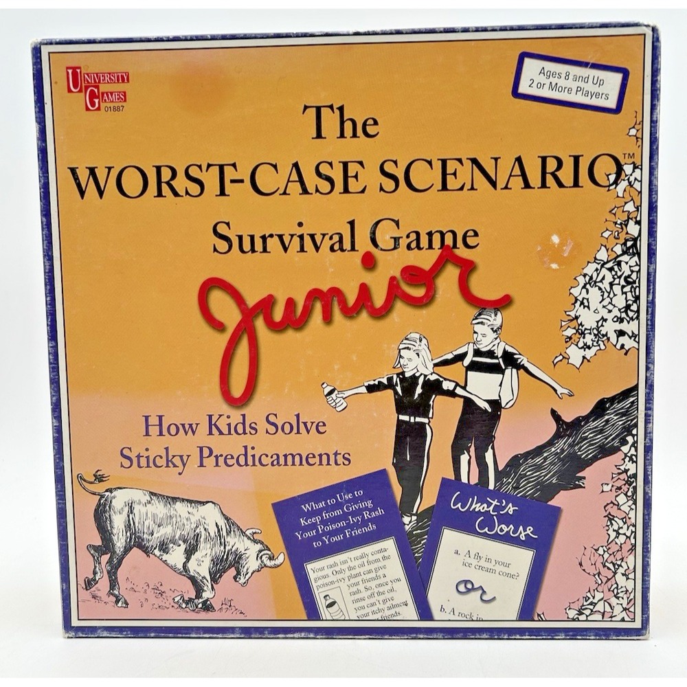 Worst Case Scenario Junior Survival Game How Kids Solve Sticky Predicaments